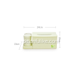 Bambus Tissue Box Serviettenhalter mit Zahnstocherhalter